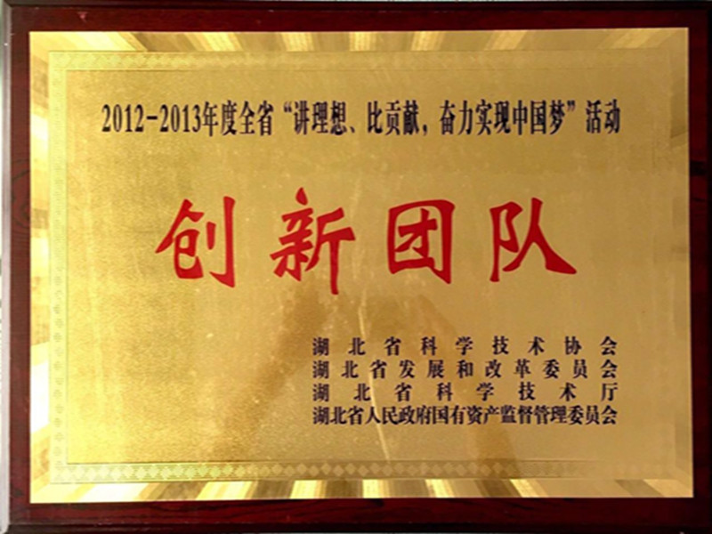 湖北省2012-2013年度“講理想，比貢獻(xiàn)”創(chuàng)新團(tuán)隊.jpg